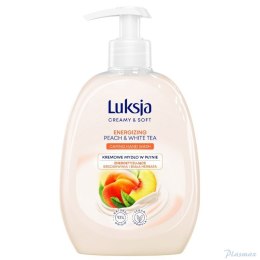 LUKSJA Mydło w płynie z dozownikiem 500 ml Peach&White Tea