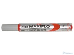 Marker suchościeralny czerwony MWL5SB PENTEL MAXIFLO (z tłoczkiem)