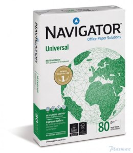 Papier xero A4 NAVIGATOR UNIVERSAL klasa A+ premium