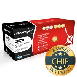 Toner Asarto do HP 216CN | W2411A | 850 str. | cyan | z chip