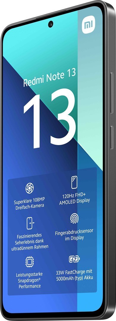 Smartfon Xiaomi Redmi Note 13 6/128GB Black