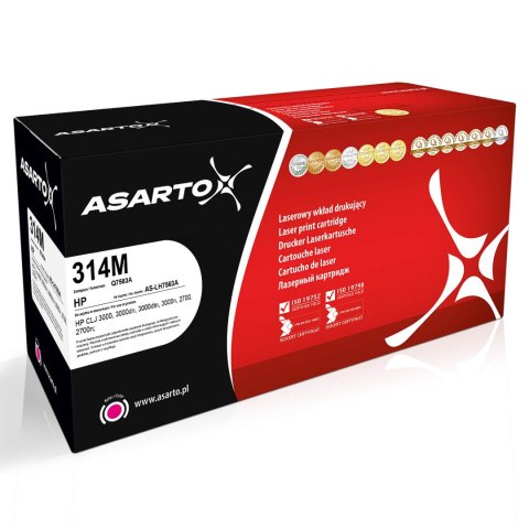 EOL Toner Asarto do HP 314M | Q7563A | 3500 str. | magenta