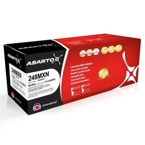 Toner Asarto do Brother 248MXN | TN248XLM | 2300 str. | magenta
