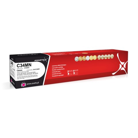 Toner Asarto do Canon C34MN | 3784B002 | 19000 str. | magenta