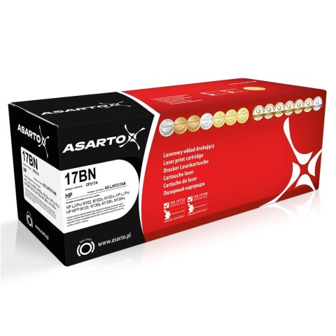 Toner Asarto do HP 17BN | CF217A | 1600 str. | black