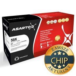 Toner Asarto do HP 59X | CF259X | 10000 str. | black | AKTUALNY CHIP