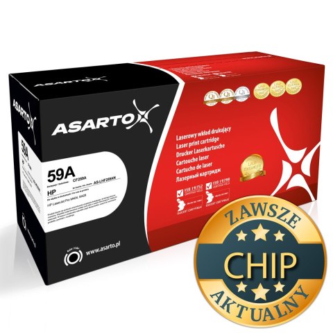 Toner Asarto do HP 59A | CF259A | 3000 str. | black | AKTUALNY CHIP