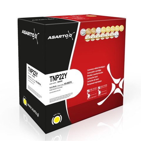 Toner Asarto do Konica-Minolta TNP22Y | A0X5252 | 6000 str. | yellow