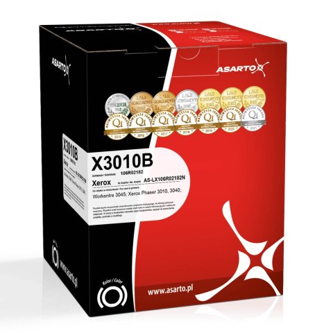 Toner Asarto do Xerox X3010B | 106R02182 | 2300 str. | black