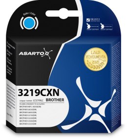 Tusz Asarto do Brother 3219CXN | LC3219XLC | 1500 str. | cyan