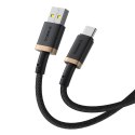 Kabel Baseus Dura USB-Typ C 60W 2m (czarno-złoty)