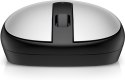 Mysz HP 240 Pike Silver Bluetooth Mouse bezprzewodowa srebrno-czarna 43N04AA