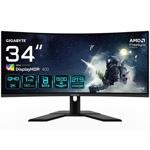 MONITOR GIGABYTE LED 34" G34WQCP 180Hz