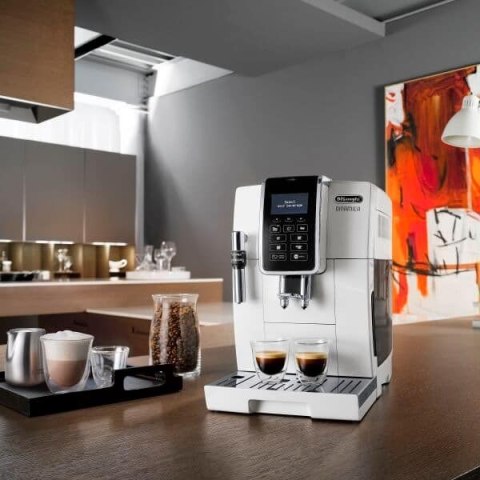 Ekspres ciśnieniowy DeLonghi ECAM 350.35.W (1450W; kolor biały)