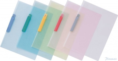 Skoroszyt z klipsem zaciskowym, format A4 różowy DCB14-P PENTEL