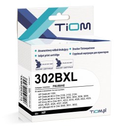 Tusz Tiom do HP 302XL | 302BXL | F6U68AE | 480 str. | black