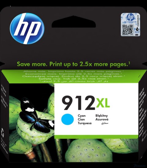 Tusz HP 912XL (3YL81AE) niebieski 825str