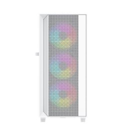 GEMBIRD OBUDOWA FORNAX 4000W MIDI-TOWER (2X USB 3.0, 1X USB 2.0, HD AUDIO, SZKLANY PANEL BOCZNY, PODŚWIETLENIE ARGB) BIAŁA