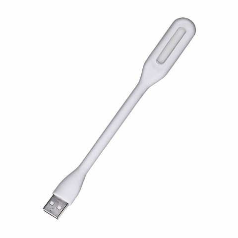 Activejet Lampka do komputera czytania USB 5V Biała