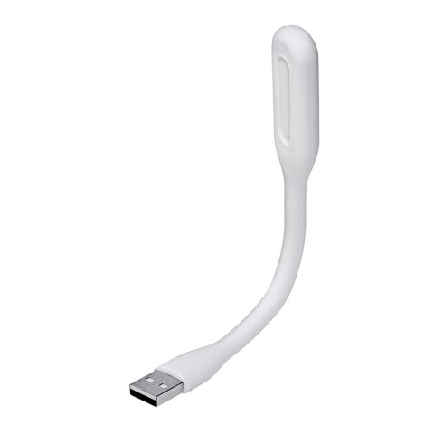 Activejet Lampka do komputera czytania USB 5V Biała