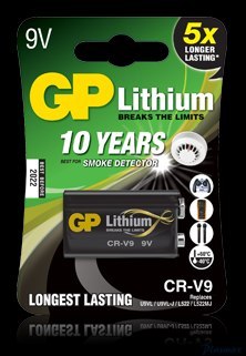 Bateria litowa GP 9V / U9VL 9.0V GPPVLCRV9009