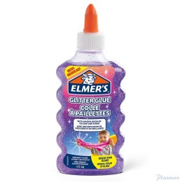 Elmers klej brokatowy, fioletowy, zmywalny i przyjazny dzieciom, 177ml, 2077253