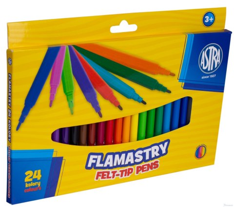 Flamastry Astra CX - 24 kolory, 314107003