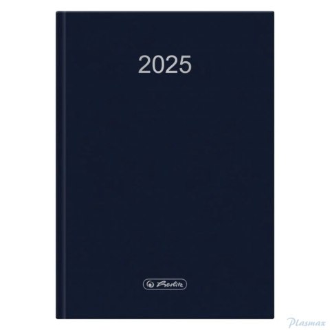 Kalendarz Dzienny Szefa A5 Granat 2025 Herlitz 9501629