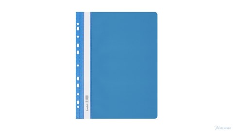 Skoroszyt twardy zawieszany A4 SH-01-13 PVC jasnoniebieski (10sztuk) BIURFOL