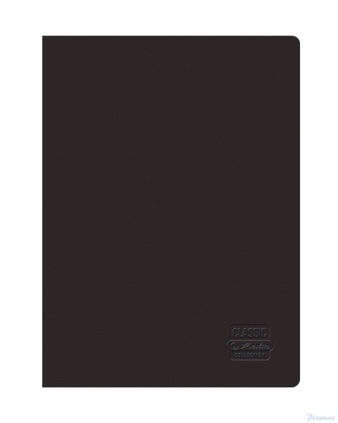 Zeszyt A4 60k. kratka rainbow classic czarny 9553983 Herlitz