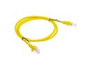 PATCHCORD KAT.5E UTP 1M ŻÓŁTY FLUKE PASSED LANBERG 10-PACK