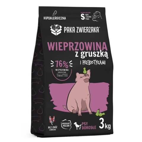 Paka Zwierzaka Seventh Heaven Wieprzowina z gruszką ''S'' 3kg