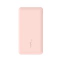 Powerbank Belkin BoostCharge Power Bank 10K 2xUSB-A + 1xUSB-C 10000mAh 15W Rose Gold