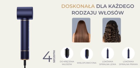 Suszarka do włosów Havit HD634-EU (niebieski)