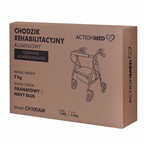 Chodzik rehabilitacyjny aluminiowy