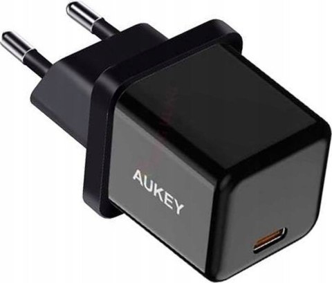 AUKEY ŁADOWARKA SIECIOWA PD 20W, MINI, CZARNA