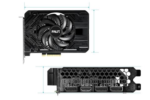 Karta graficzna Palit GeForce RTX 4060 StormX 8GB GDDR6