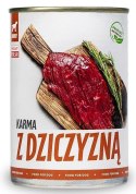 Tuf Tuf Puszka mielonka z dziczyzną 400g