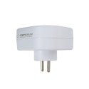 ESPERANZA ROZGAŁĘŹNIK ELEKTRYCZNY 3 GNIAZDA BIAŁY ELK303W