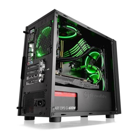 Obudowa Thermaltake Versa H18 Window CA-1J4-00S1WN-00 (Mini ITX; kolor czarny)