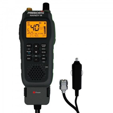 CB Radio przenośne ręczne ASC PRESIDENT Randy III