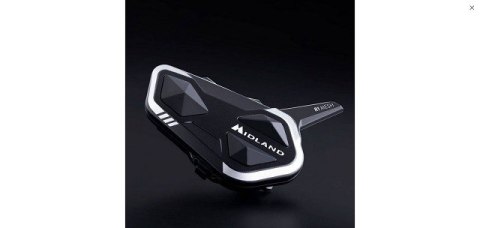 Interkom motocyklowy Midland R1 MESH TWIN na 2 kaski