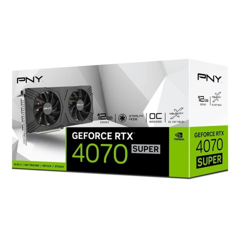 Karta graf. PNY GEFORCE RTX 4070 SUPER 12GB VERTO D