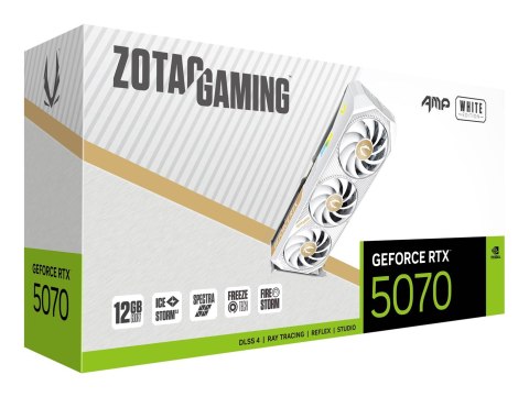 Karta graficzna ZOTAC GAMING GeForce RTX 5070 12GB AMP White