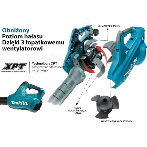 Dmuchawa do liści MAKITA DUB362Z