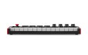 Klawiatura sterująca AKAI MPK Mini MK3 kontroler MIDI USB Czarny, Czerwony