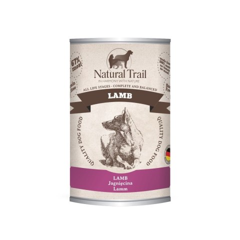 NATURAL TRAIL Jagnięcina karma dla psa 400g