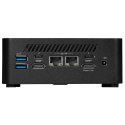 MSI Cubi NUC 13MQ-070PL i7-1365U 16GB SSD1TB Intel Iris Xe Graphics AX211 WiFi 6E Windows 11 Pro Black