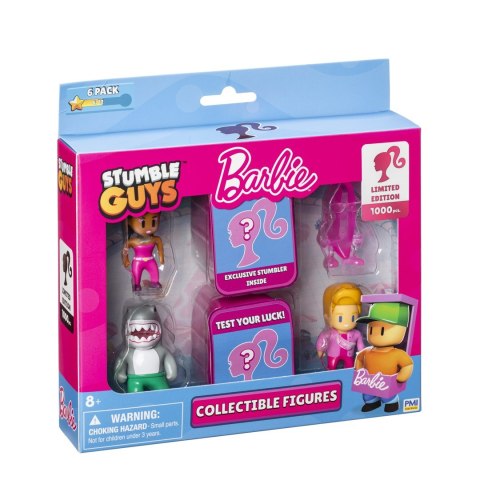 STUMBLE GUYSxBARBIE FIGURES 6 PACK DELUXE BOX VER.B
