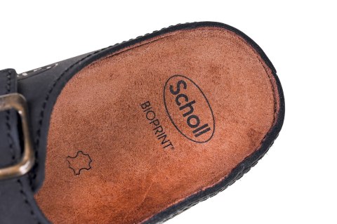 Wygodne klapki Scholl AIR BAG CZARNY 46